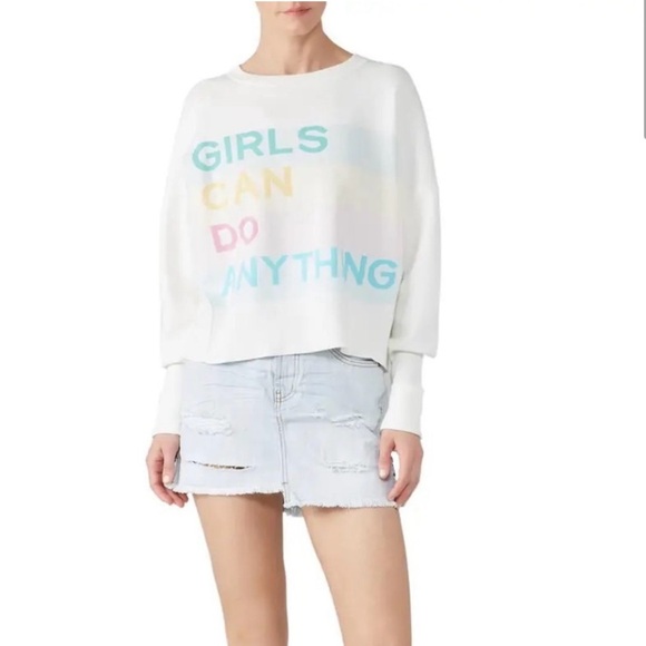 Zadig & Voltaire GIRLS CAN DO ANYTHING SWEATER XS - Picture 3 of 16